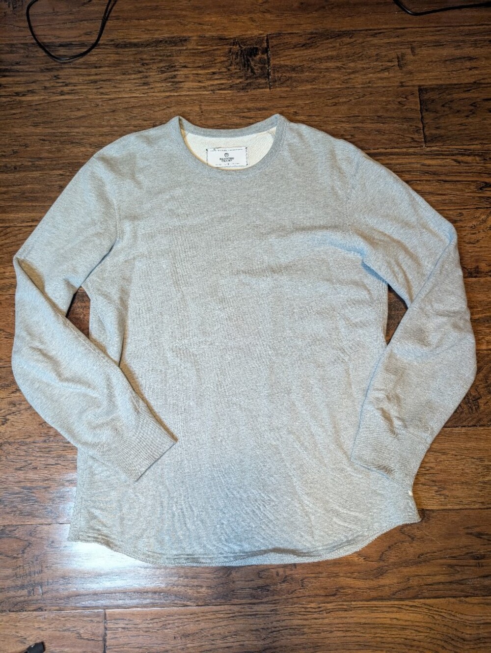 Reigning Champ Grey Men's Sweatshirt Size Large